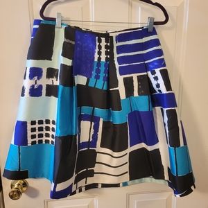 Lane Bryant Abstract print skirt, size 26